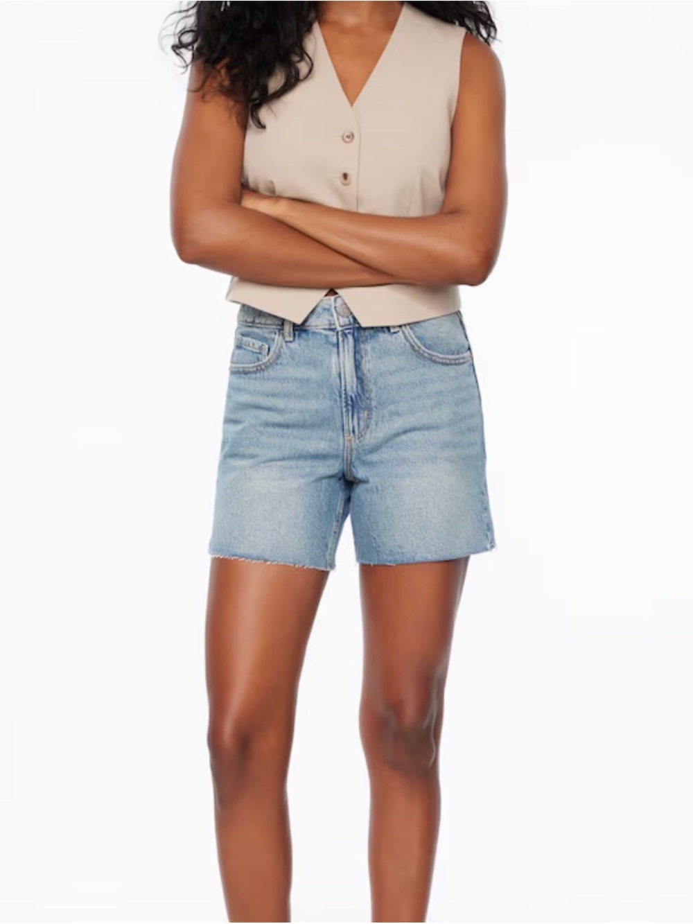 NWT Dynamite Justina denim shorts
